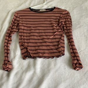 Striped cotton:on top